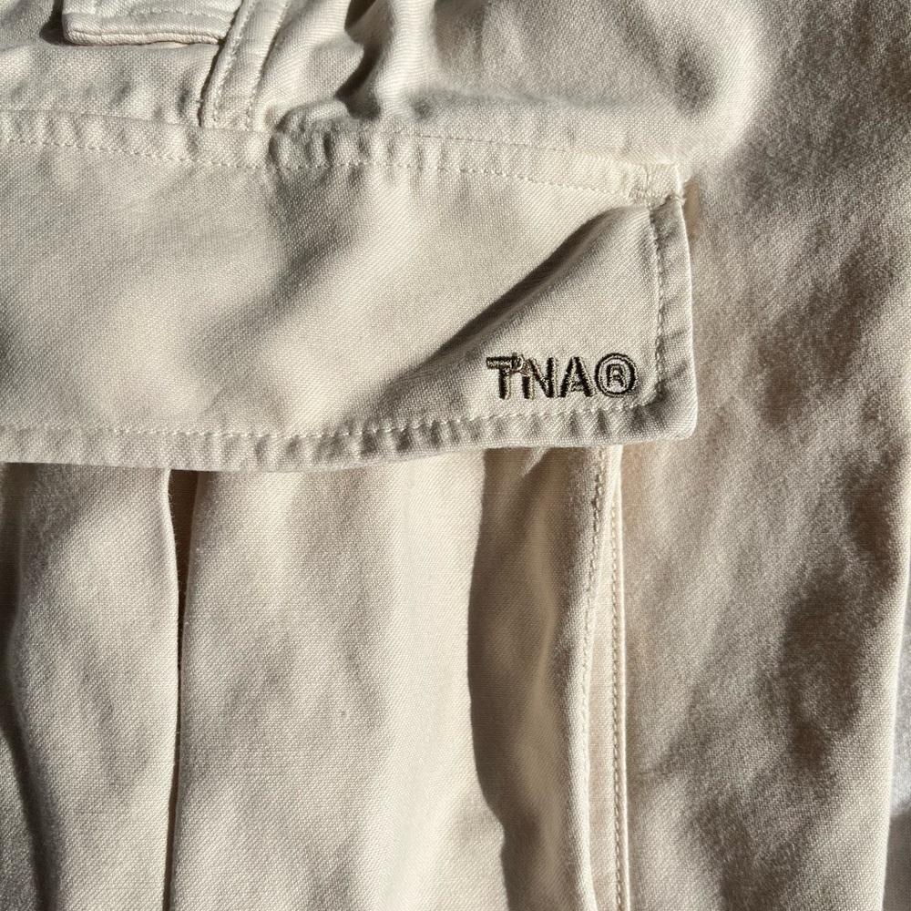 Aritzia TNA‎ Supply Cargo Pant Sz 00 in Light Birch Gorpcore Utility Streetwear - Picture 7 of 15